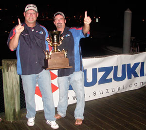 Capt. Will and teammate with 2009 Southern Kingfish Association Yamaha Pro Tour 'Angler of the Year' Title.